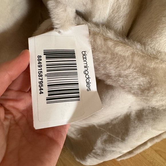 REMAIN BIRGER CHRISTENSEN Isabella Belted Lambskin Shearling Coat EU36 US4 NWT - Picture 11 of 16